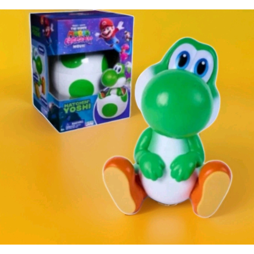 Nintendo The Super Mario Galaxy Movie Hatchin' Yoshi Interactive Toy - NEW